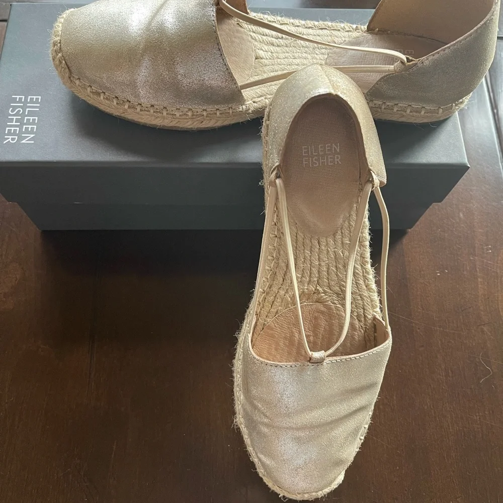 Eileen Fisher Platinum Espadrilles